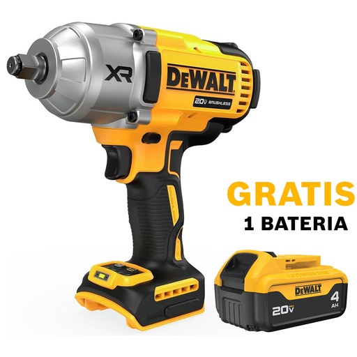 [DCF900B-OF1] Pistola de Impacto 1/2&quot; DCF900B / BARETOOL / GRATIS DCB204 / DEWALT-(2)