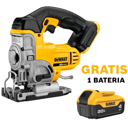 [DCS331B-OF1] Sierra Caladora DeWalt DCS331B / BARETOOL / GRATIS DCB204 / DEWALT-(2)