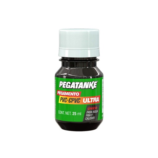 [PVPT160] Pegamento 2 En 1 PVC-CPVC, 25 ml / Tuberias de Agua Fria y Calinte / Pega Bajo Agua PEGATANKE / DEWALT-5-C-3-C-1