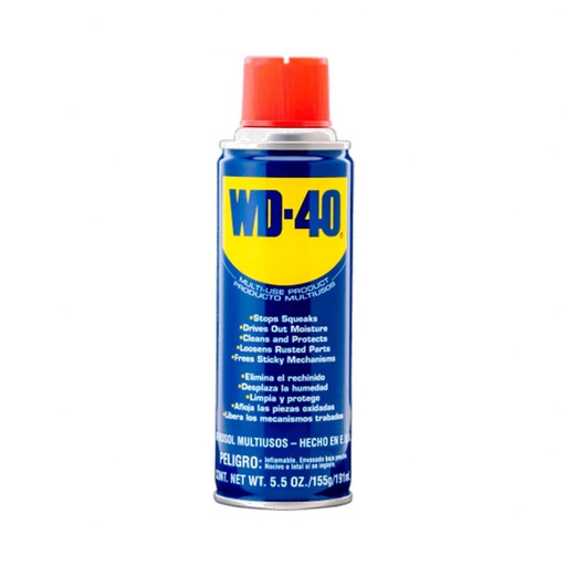 [52205] Lubricante Aceite multiusos, Aflojatodo / 5.5 Onzas / WD-40 / BOSCH-18-D-2-B