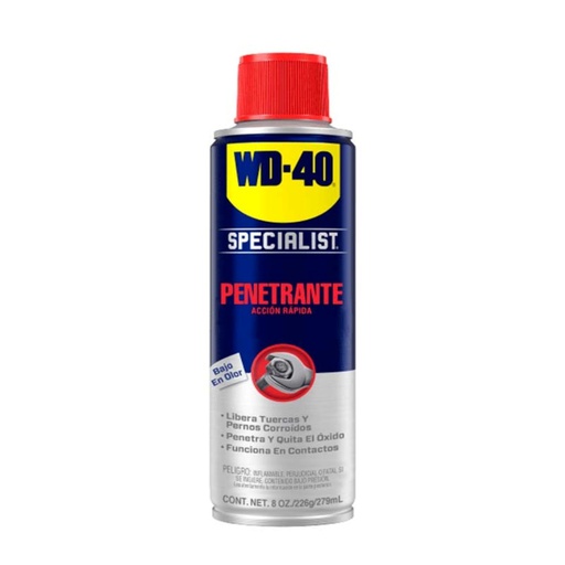 [560002] Lubricante Aceite multiusos, Aflojatodo / QUITA OXIDO / 8 Onzas / WD-40 / BOSCH-