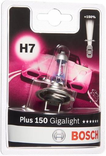 [1987301137] Bombilla BOSCH / GIGALIGHT PLUS 120 / H7 / 12V / 55 W / BLISTER / BOSCH-